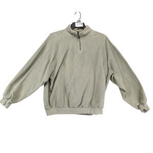 SDI Aviara Golf Club 1/4 Zip Pullover Sweatshirt Men's L Cotton Flannel Canada